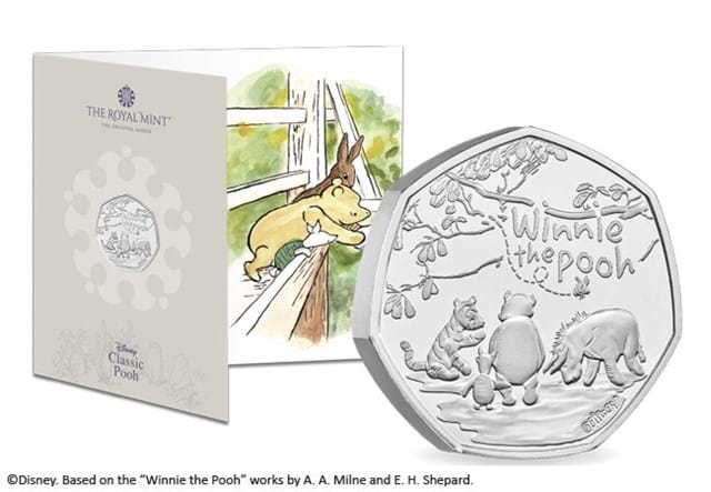 Winnie The Pooh And Friends BU 50P Pack With Reverse
