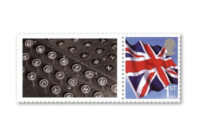 Alan Turing BU 50P Stamps