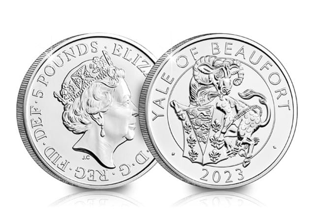 Tudor Beasts Yale Of Beaufort BU Obverse Reverse