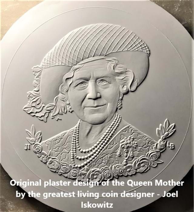DJJ6 The 20Th Anniversary Of The Queen Mother 5Oz Original Plaster Design