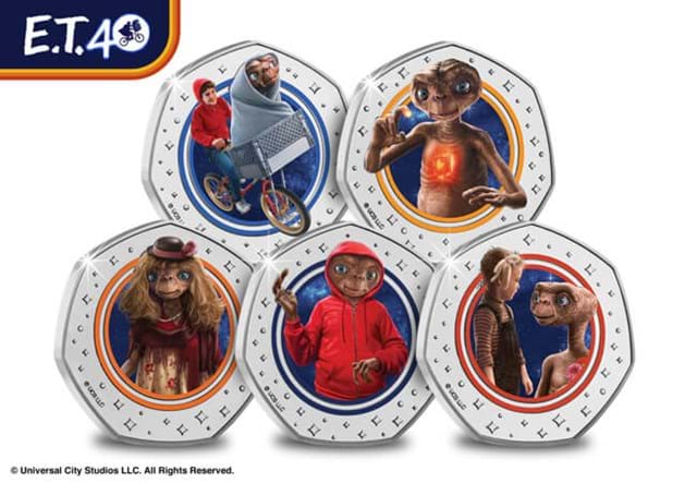 E.T. BU 50 Cent Colour Set Reverses