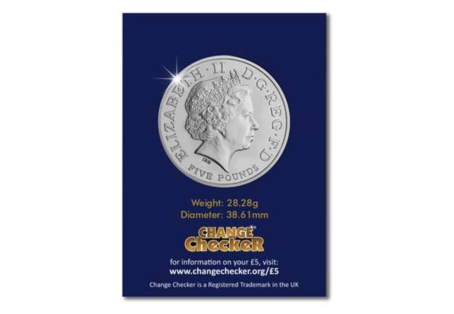 2006 UK 80Th Birthday CERTIFIED BU £5 Obv In Blister Card