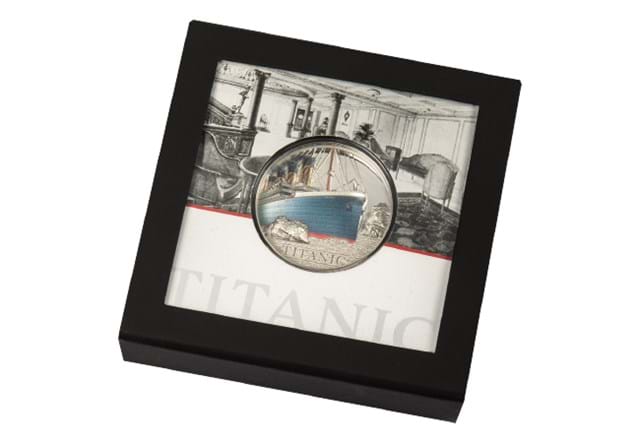 Titanic Coin In Packaging