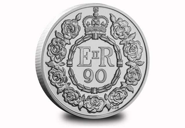 2016 Queen S 90Th Birthday £5 Coin Rev