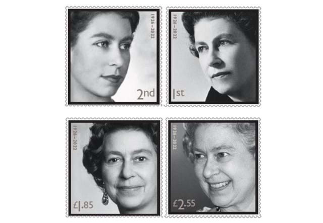 QEII Memorial Stamps