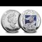 Silver Christmas Sovereign Obverse Reverse