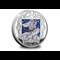 Silver Christmas Sovereign Reverse