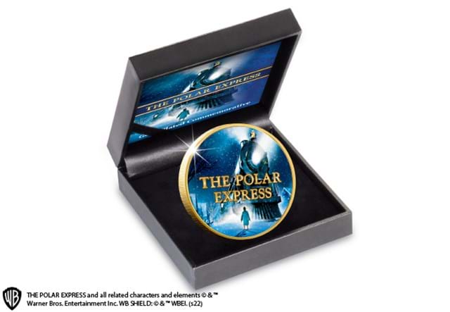 The Polar Express Gold Medal In Display Box