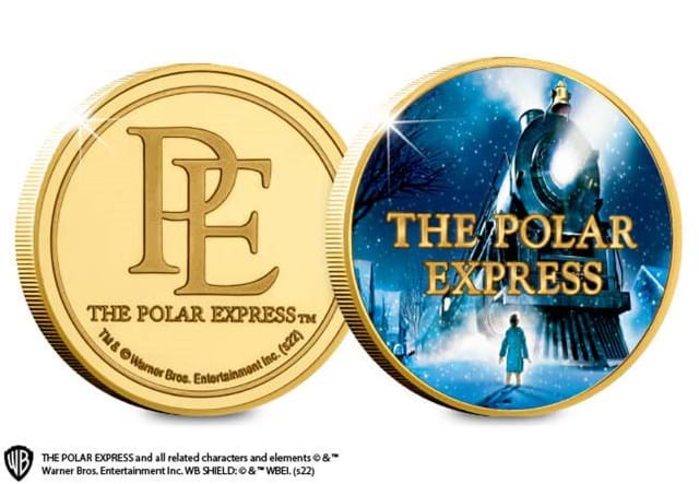 The Polar Express Gold Medal Obverse Reverse