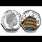 2022 Jersey HMS VICTORY SILVER With Colour 50Ps OBV REV Stern