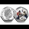 2022 Jersey HMS VICTORY SILVER With Colour 50Ps OBV REV Fall
