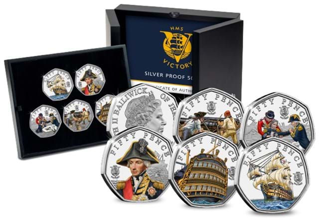 DN 2022 HMS Victory BU Silver 50P Product Images 4