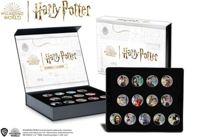 Harry Potter A Z Commemorative Set Display Box