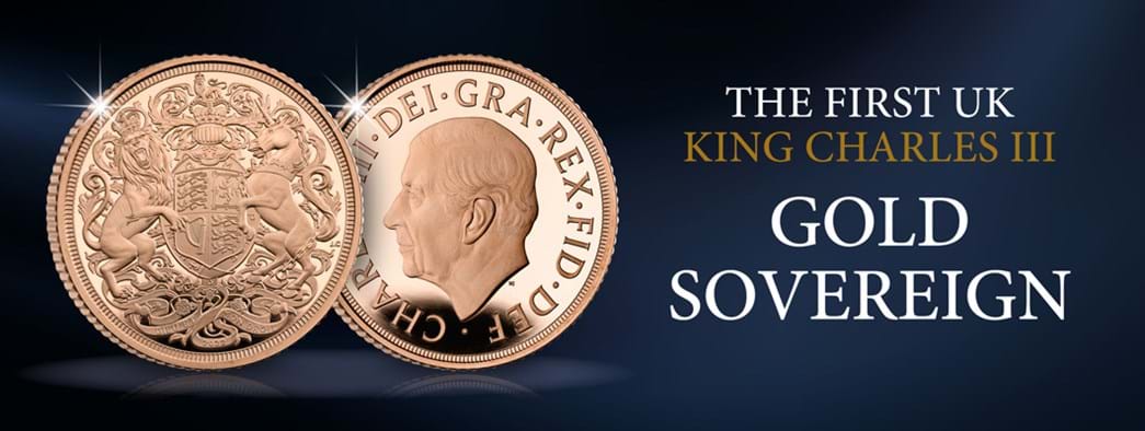 The First UK King Charles III Gold Sovereign Range