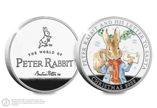 Peter Rabbit And Santa's Letter Obverse Reverse