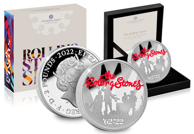 Rolling Stones Silver Coins