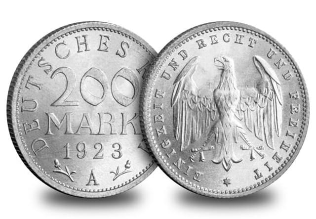 200 Mark Coin Obverse Reverse
