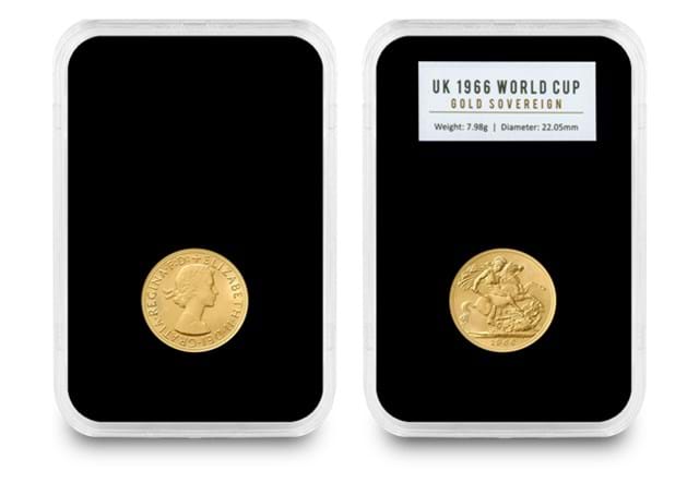 1966 World Cup Sovereign Capsule Packaging