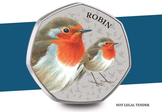 British Birds Commemorative Collection Robin