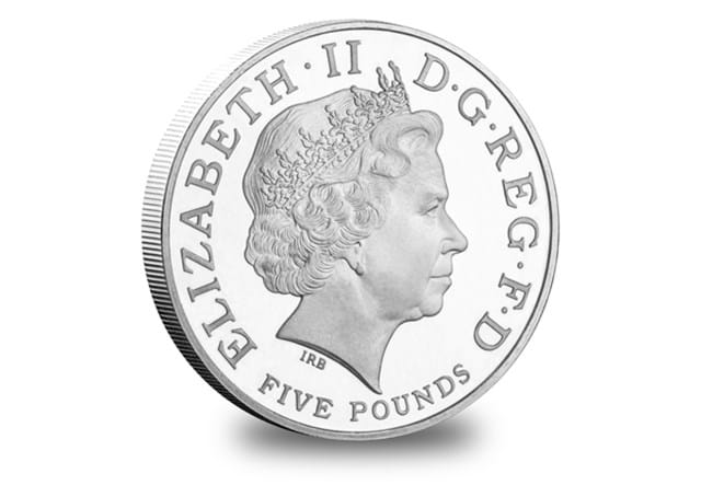 2008 Elizabeth I Anniversary £5 Obverse