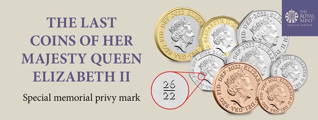 The Last Coins of Her Majesty Queen Elizabeth II