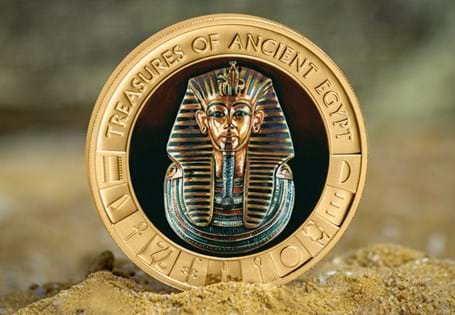 To mark the discovery of Tutankhamun's Tomb, you can now own this limited edition 24 Carat Gold-plated Coin for JUST £4.99 POSTFREE. 