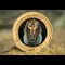 2021 Gold Plated Tutankhamun Coin Lifestyle 02