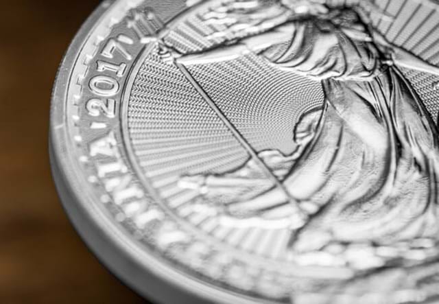 2017 Silver Britannia Close Up