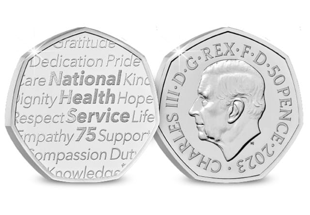 NHS 50p Obv Rev