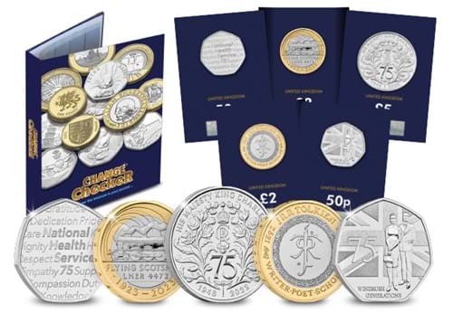 Album and Coins