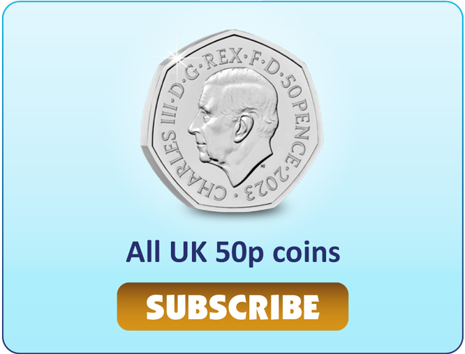 All UK 50p Coins
