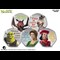 Shrek Heptagonal Medals Full Set