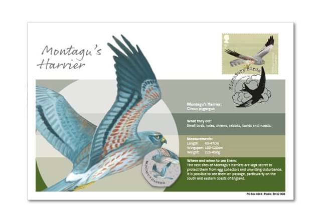 Migratory Birds Stamp And Commemorative Covers Collection Montagu's Harrier