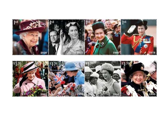 QEII Jubilee Stamp Collection Stamps 2