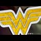 Wonder Woman Shaped Coin Close Up