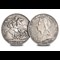 Queen Victoria Silver Crown Collection The Old Head Obverse Reverse