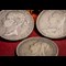 Queen Victoria Silver Crown Collection Obverses Close Up