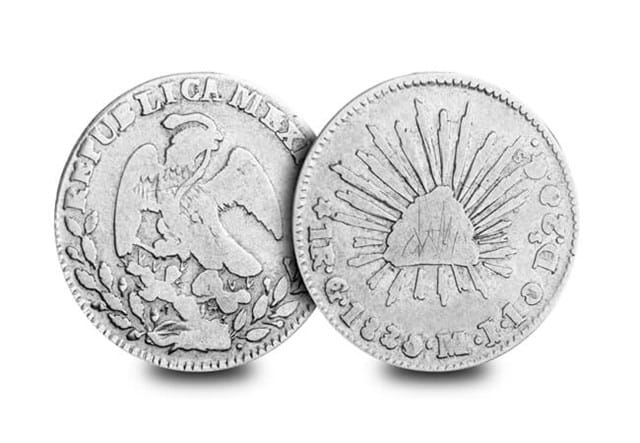 Civil War Commemorative Collection Mexican Silver 1 Reale Obverse Reverse
