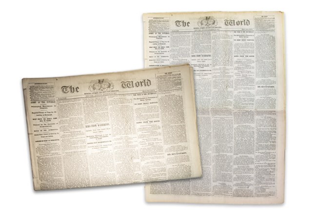 Civil War Commemorative Collection Newspaper