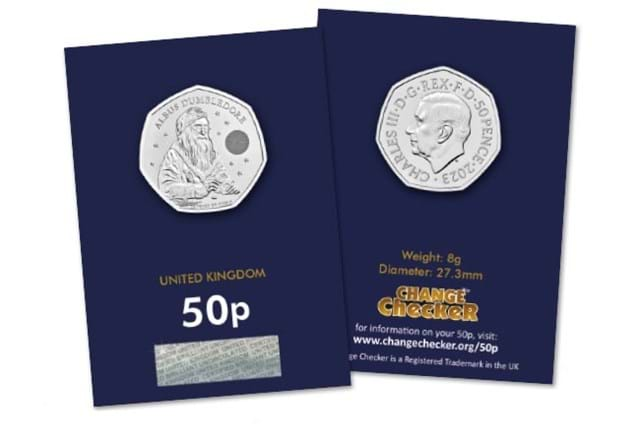 Professor Dumbledore BU 50p in Change Checker Packaging