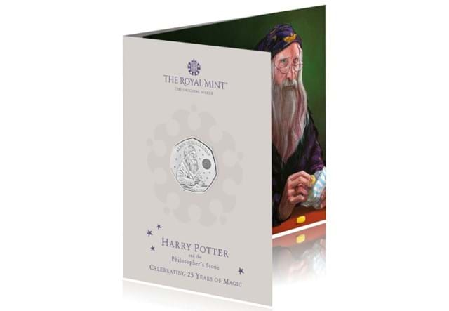 Professor Dumbledore 50P BU Pack Front Cover