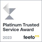 2023 Feefo Platinum Service Award