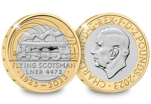 Flying Scotsman £2 Obverse Reverse