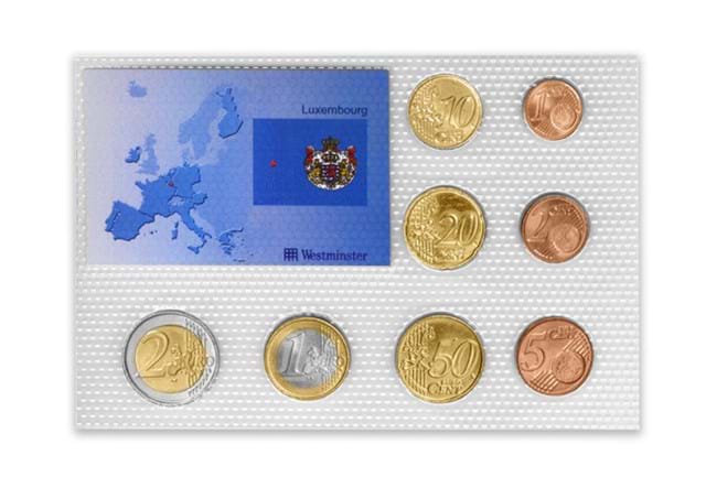 Europe Luxembourg Coin Set Back