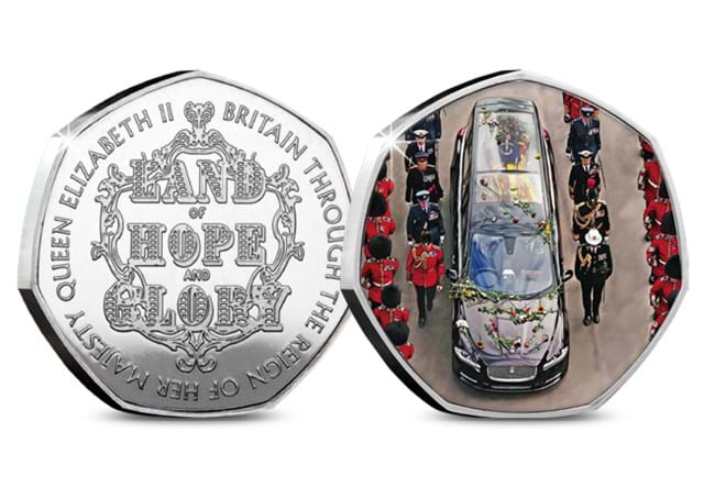 Hearse With Flowers Commemorative