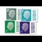 All 4 King Charles III Postage Stamps
