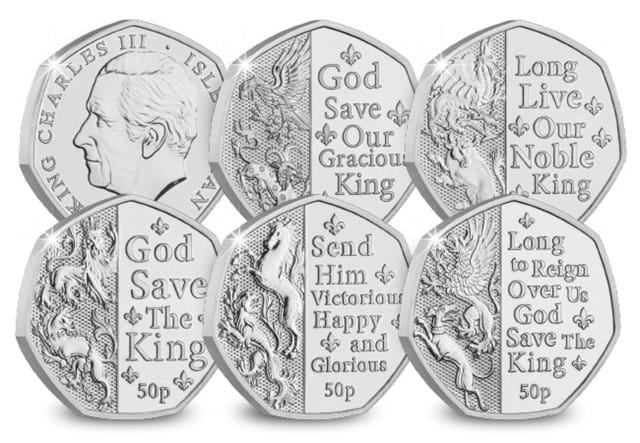 The Isle Of Man National Anthem BU 50P Set