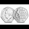 Send Him Victorious BU 50P Obverse Reverse