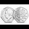 God Save Our Gracious King BU 50P Obverse Reverse