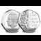God Save The King Silver 50P Obverse Reverse